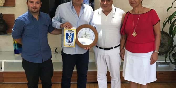 Turgutreis Lions Kulübünden Başkan Kocadon’a ziyaret