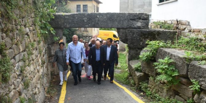 Antik kentte doğa yürüyüşü