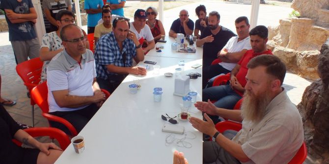 CHP’li Aytuğ Atıcı kampa girdi, müdürle tartıştı