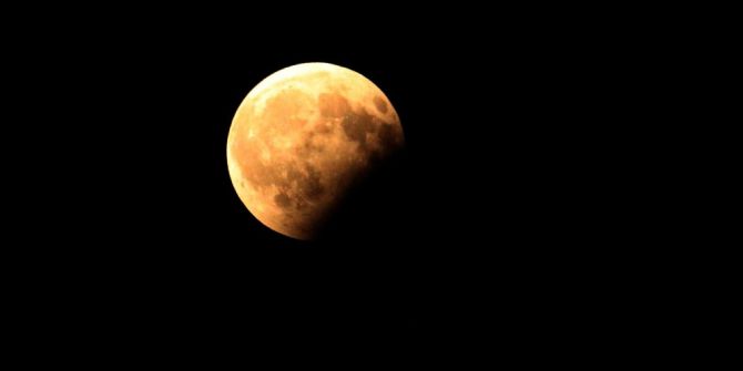 Ay tutulması Tekirdağ’dan da izlendi