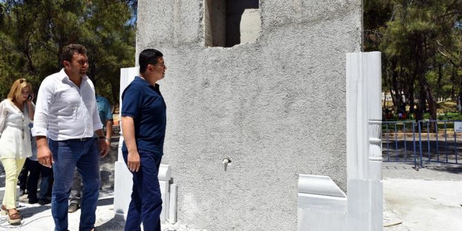 Kepez’in meydanlarına Osmanlı çeşmesi