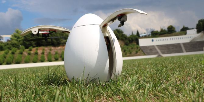 ’Uçan Yumurta’ görenleri şaşırttı