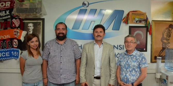 İl Sağlık Müdüründen İHA’ya ziyaret