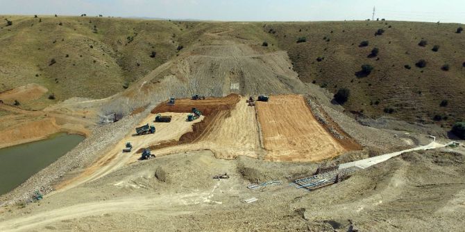 Akyurt Sel Kapanı Projesi’nde sona yaklaşıldı