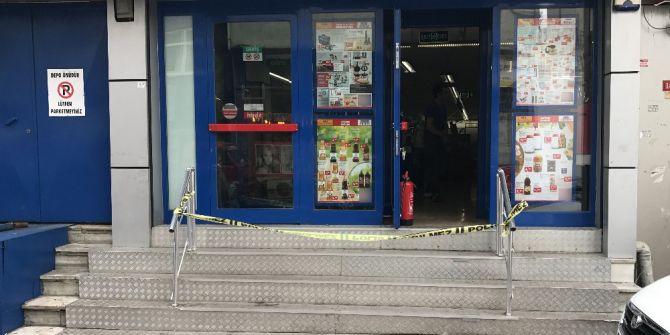 Beyoğlu’nda güpegündüz silahlı market soygunu