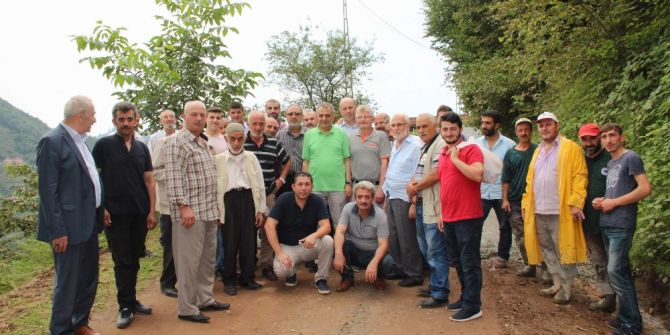 Başkan Sağıroğlu İkisu’da incelemelerde bulundu