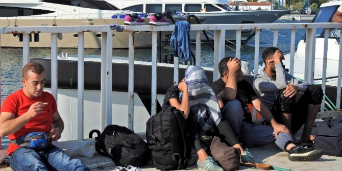 Ölüm yolculuğuna çıkan 60 göçmen yakalandı