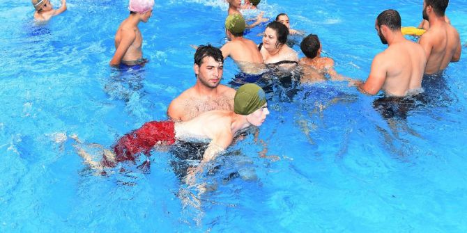 Portatif havuzlarda engeller kaldırıldı