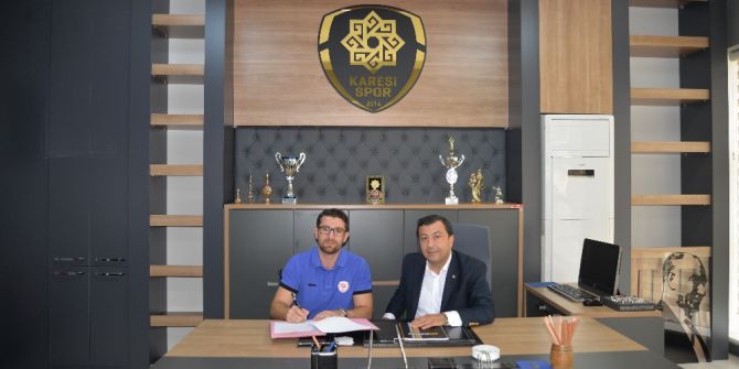Karesispor Fahri Güler ile sözleşme yeniledi