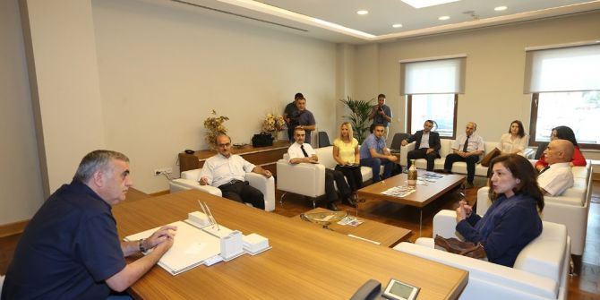 Başkan Toçoğlu, AKOM’da Kültür ve Turizm Bakanlığı uzmanlarını ağırladı