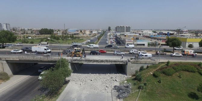 D-400’de köprü yenileme çalışması