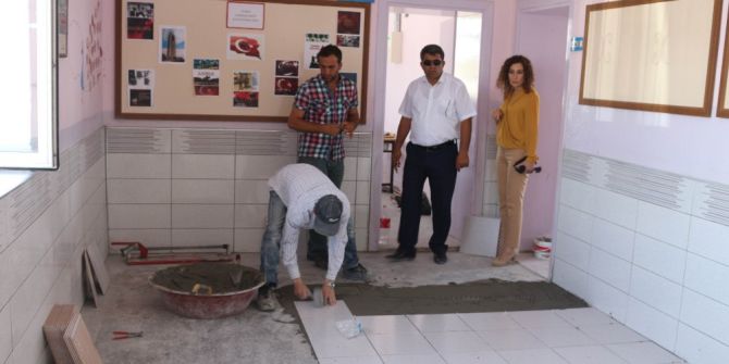 Kulu’daki okullar yeni yıla hazırlanıyor