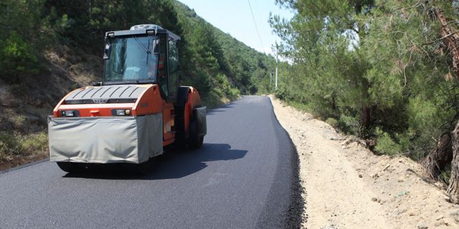 Geyve Melekşesolak mahallesi sıcak asfaltla buluştu