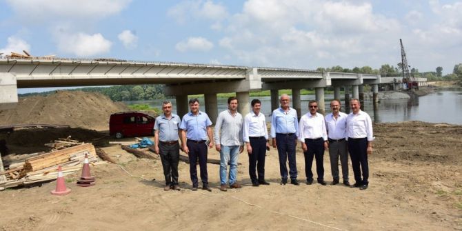 Yeşilırmak üzerine 310 metrelik köprü