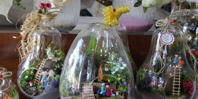 Diyarbakır’da terrarium ilgi görüyor