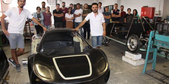 18 Üniversiteli ürettikleri araç ile 450 kilometre gitmeyi hedefliyor