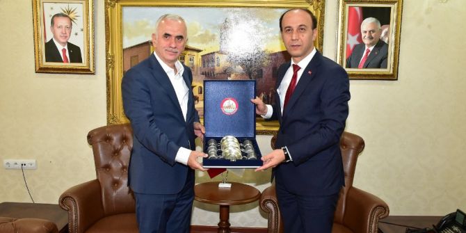 Genel Başkan Yardımcısı Kaya Vali Erin İle bir araya geldi