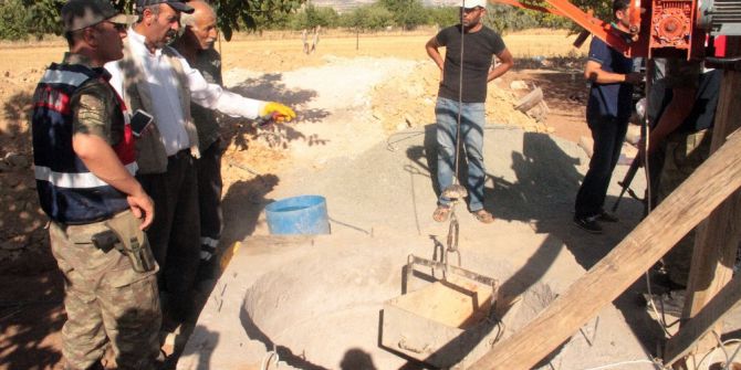 20 metrelik kuyuda can pazarı