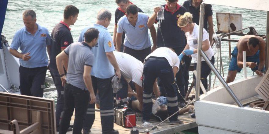 Gölde Kalbi Duran Vatandaş Kurtarıldı