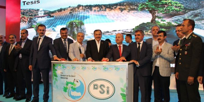 Bakan Eroğlu Amasya’da 126 milyon TL’lik tesislerin temelini attı