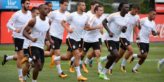 Galatasaray hazırlıklarını sürdürdü
