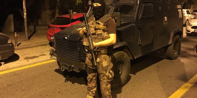 Güngören’de helikopter destekli uyuşturucu operasyonu