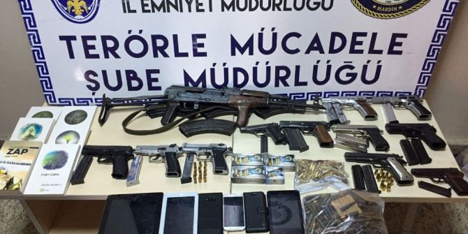 Mardin merkezli 4 ilde terör operasyonu: 25 gözaltı