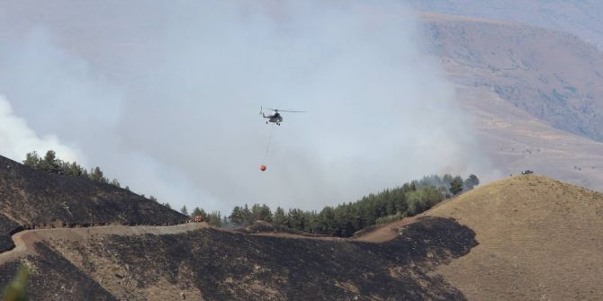 Yangınlar kontrol altına alındı
