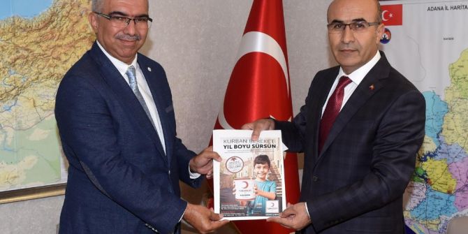 Vali Demirtaş’tan Kızılay’ın kurban kampanyasına destek