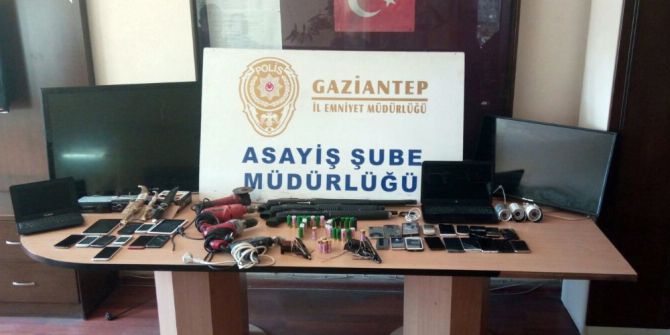 Gaziantep polisi hırsızlara göz açtırmıyor