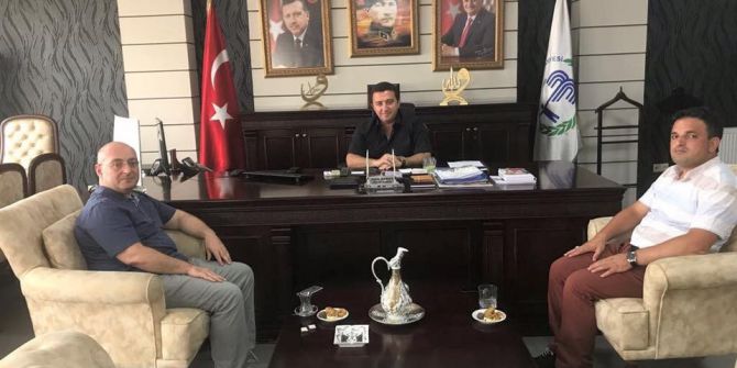 Kültür Bakanlığı Daire Başkanı Ömer Özden Ören Başkan Bakıcı’yı ziyaret etti