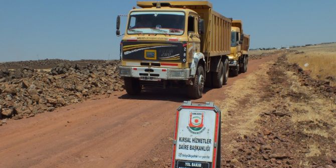 Siverek sıcak asfaltla buluşuyor