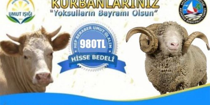 Akçakoca belediyesinden Kurban kesimi