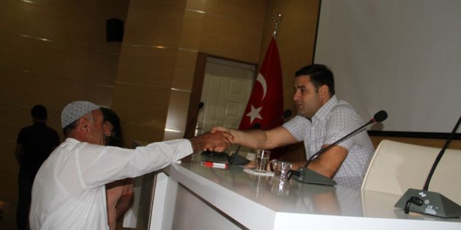 Bismil Belediyesinde halk günü toplantısı