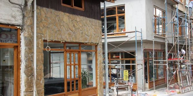 İkinci etap sokak sağlamlaştırma çalışmaları devam ediyor