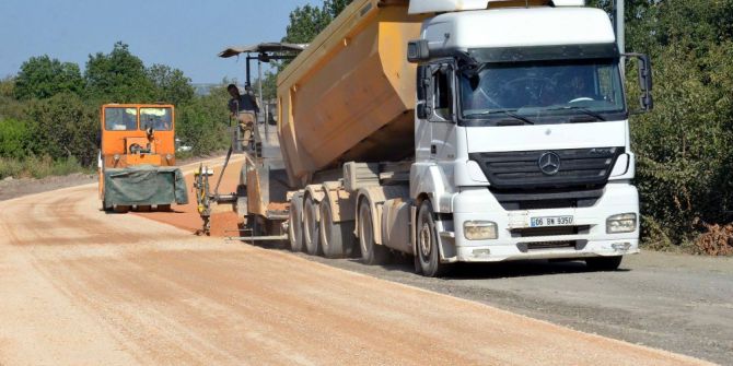 Yol çalışması Kurban Bayramı’na tamamlanacak