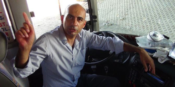 Manavgat’ta Minibüslere kamera takılıyor