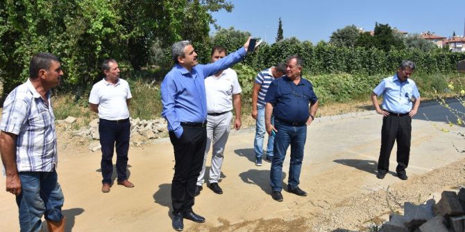 Nazilli Belediyesi çalışmalarına Yıldıztepe Mahallesinde devam ediyor