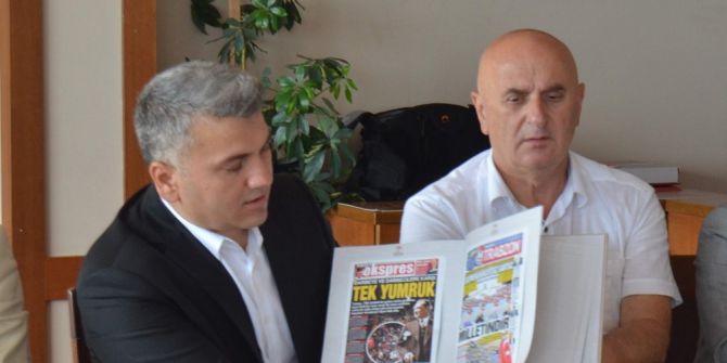 Basın İlan Kurumu Genel Müdür Yardımcısı Canbey Trabzon’da basın mensuplarıyla buluştu