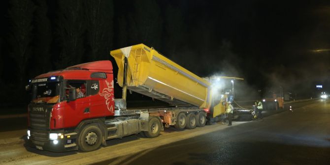 Büyükşehir’den asfalt atağı