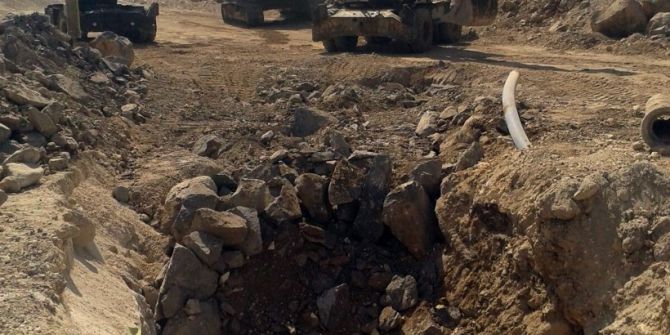 Kurallara uyulmadı, yeraltı elektrik kablosu patlatıldı