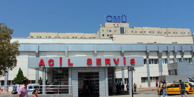 OMÜ Tıp Fakültesi Hastanesinde 90 kişi yemekten zehirlendi iddiası
