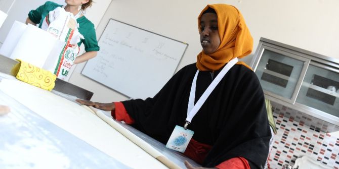 Yabancı öğrenciler Türk mutfağını öğrendi