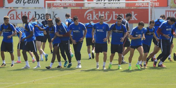 Trabzonspor, Atiker Konyaspor maçı hazırlıklarını sürdürdü