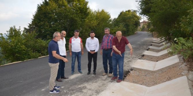 İznik kırsalı sıcak asfaltla donatıldı