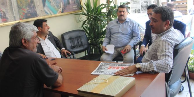 Siirt Belediyeden basın kuruluşlarına ziyaret