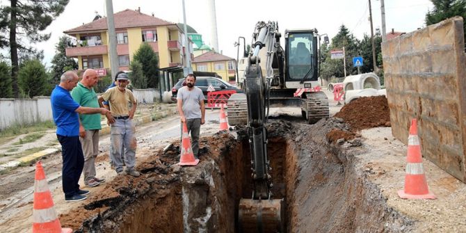 SASKİ Genel Müdürü Keleş, Akyazı ve Karapürçek ilçelerindeki projeleri inceledi
