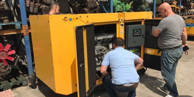 Düzce’de çalınan 1,5 tonluk jeneratör bulundu