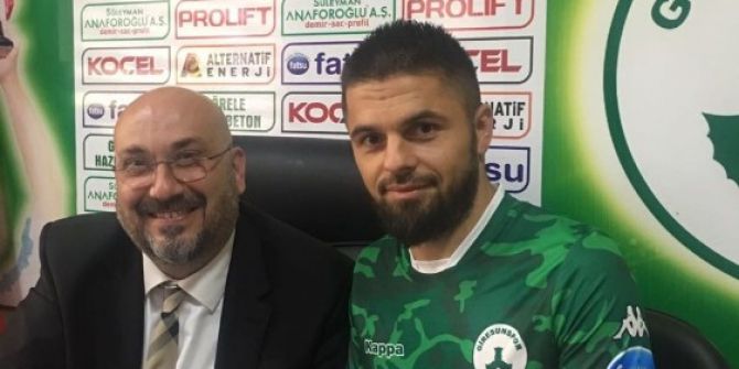 Giresunspor Fatih Atik ile 2 yıllık sözleşme imzaladı