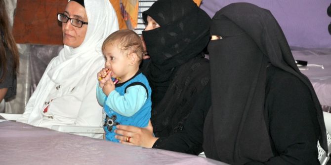 Unicef yetkilileri çadır kentte erken yaşta evliliğin sakıncalarını anlattı